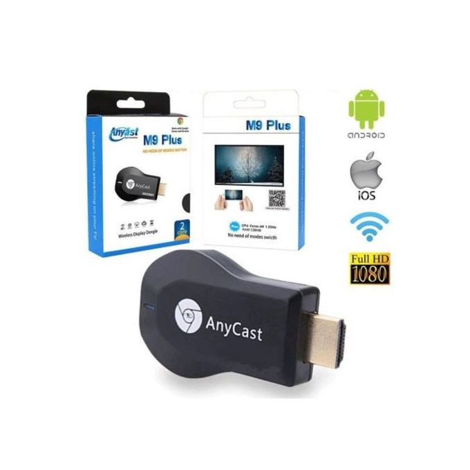 M9  Wi-Fi Display Dongle Receiver - 1080P - HDMI - For IOS Mac Android