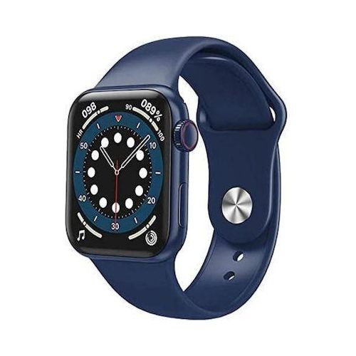 HW22 Pro Max Smart Watch 1.78" Double Button Wireless Charging Custom Dial Bluetooth Call Heart Rate Monitor Wireless Charger Smartwatch- Multicolor