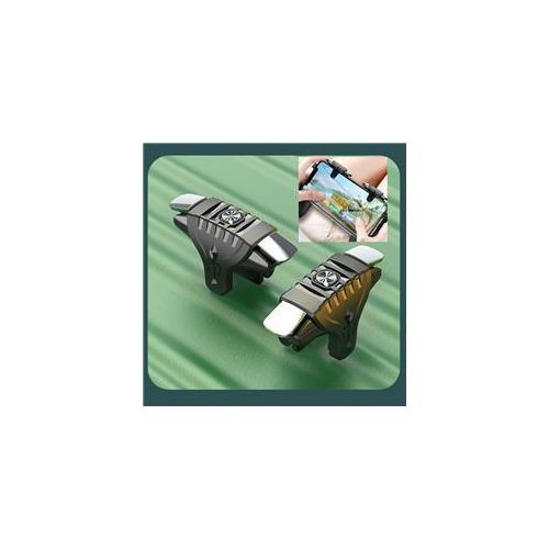 Ready To Use F07 One Pair Quick Shooting Buttons Game Trigger for PUBG Phone Game Controllers Assist Tools With Handle Button– Black