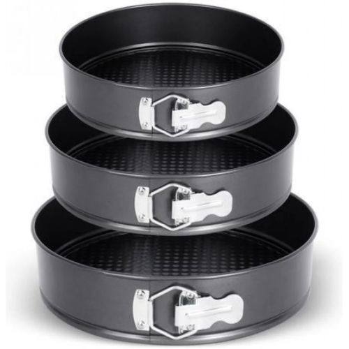 3 Pieces Set Of Non-stick Baking Trays