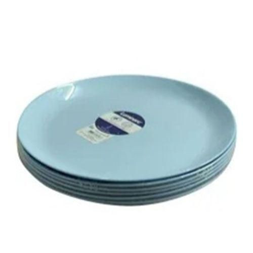 6 Pieces Set Of Quality Ceramic Dinner Plates-Blue