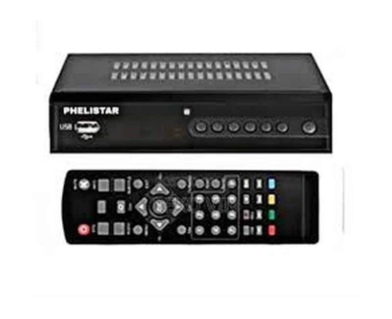 DVB/T2 1080p Full HD Free to Air Digital Decorder - Black