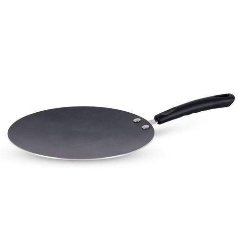 Flat Non-Stick Frying Pan-Black