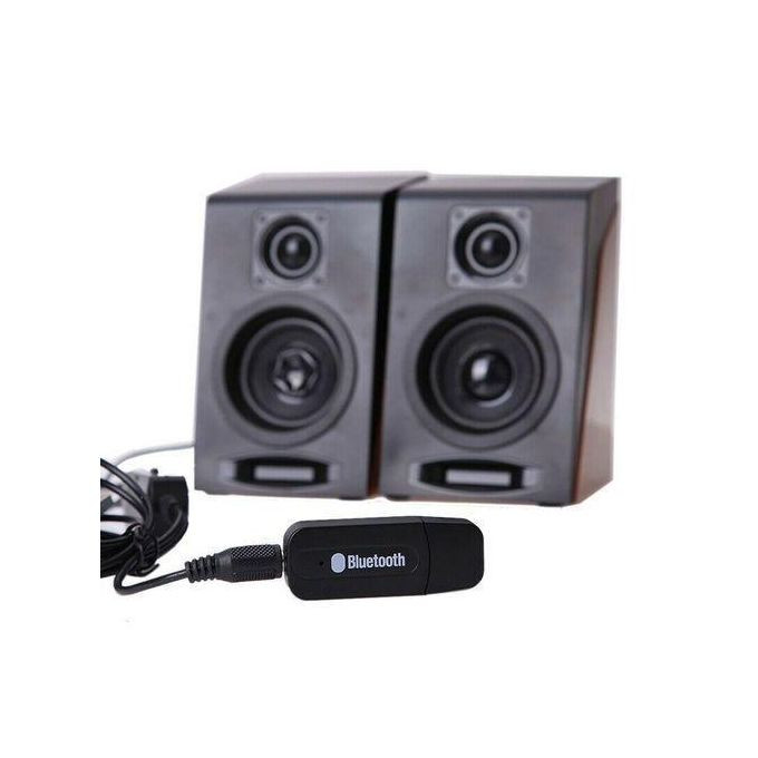 Sodial (3.5mm Stereo Audio Music Speaker Receiver Adapter Dongle USB Bluetooth W U7F4