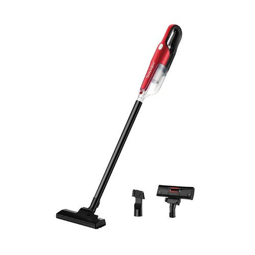 2 In 1 Portable Vertical Electric Vacuum Cleaner Of 0.7 Liters With Very High Suction Power-Multicolour