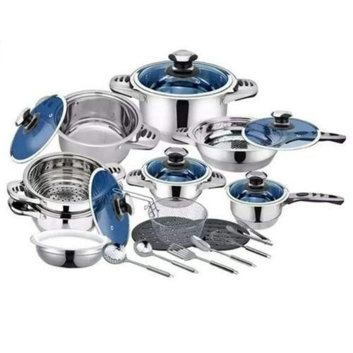 Zepter 24 Piece Stainless Steel Saucepans/Cookware - Silver