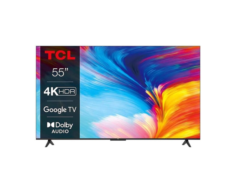 55 TCL Smart Android 4k Television  Black