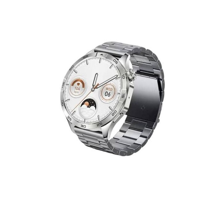 Oteeto Watch 5 pro 1.43 Inch AMOLED Display Smart watch With 2 Pair Strap and Wireless Charger For Men's -Multicolor