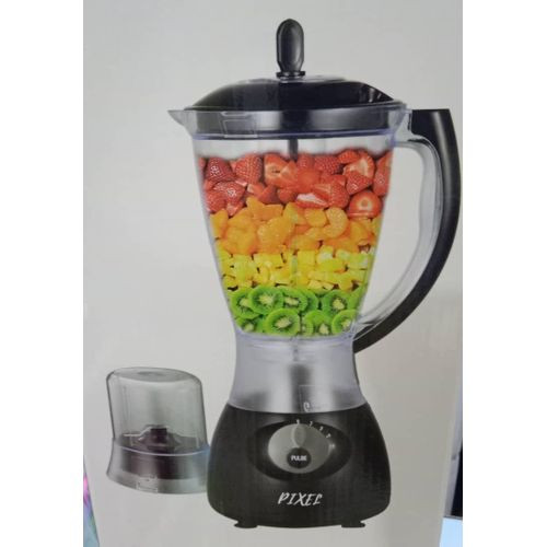 2 In 1 Blender of 1.5 Liters With Plastic Jar-Multicolour