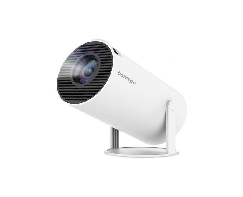 Smart 2 Full HD Projector Wifi + Android Spotlight Mini HD Projector -White Borrego