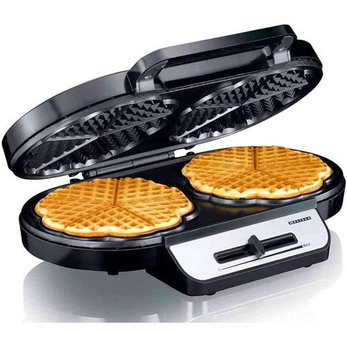 Electric Waffle Maker Machine For Making Breakfast Snacks