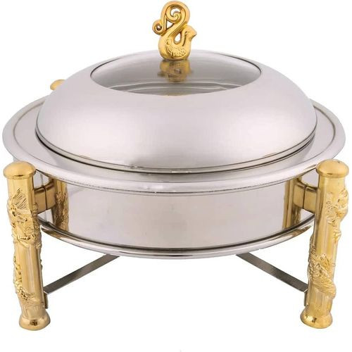 Mini Buffet Server Chaffing Dish With Burner At The Bottom For Serving Food