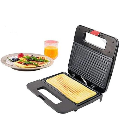 Sandwich Waffle Grill Maker For Making Breakfast Snacks-Multicolours