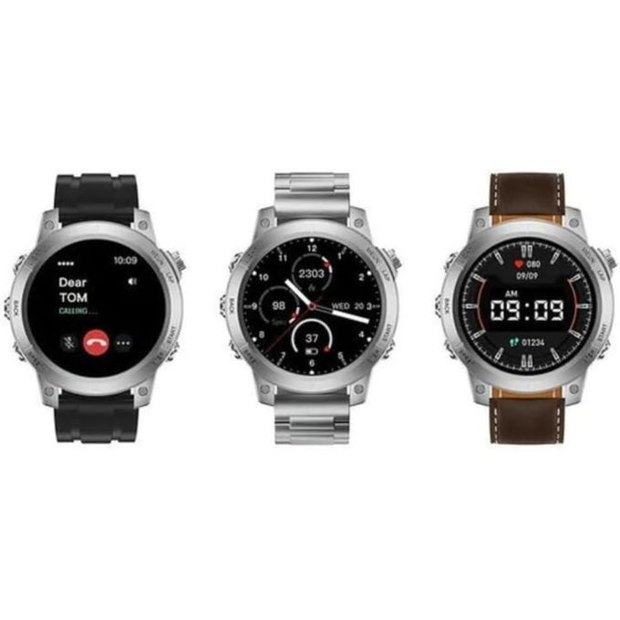 1 Piece Of RW- 46 Men Smart Watch With 3 Pairs Straps
