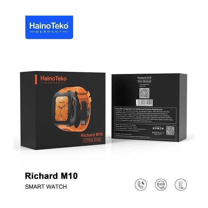 1 Piece Of Richard M10 smart watch with wireless charger