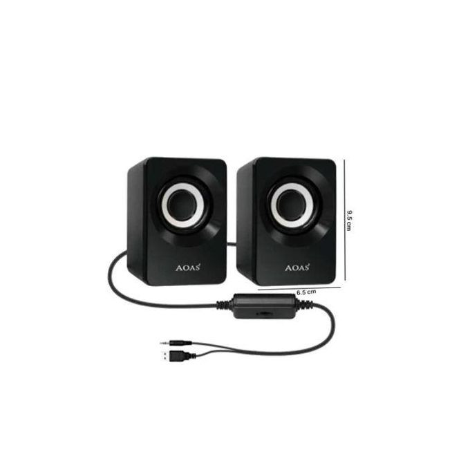 Laptops Speakers- Black