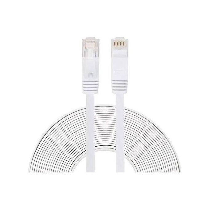 Ethernet Cable High Speed CAT6e Flat Ethernet Network LAN Cable For Office
