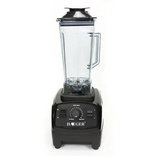 Powerful 2 Liters Plastic Fruit Blender With Sharp Blades-Transparent