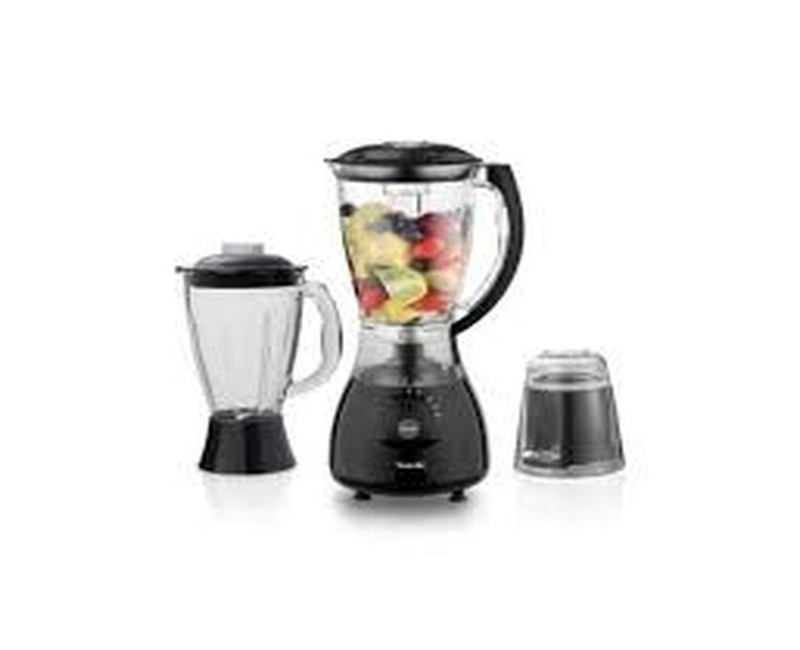 Hoffmans Juice Blender- Ice Crusher Blender & Mill Grater - Black