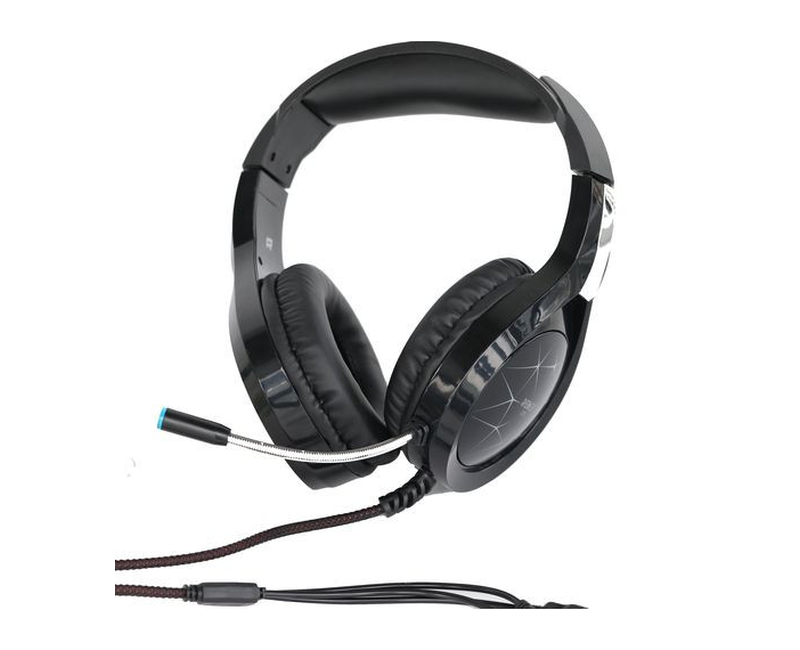 Robot 3D Stereo Surround LED Wired Gaming Headset - Black