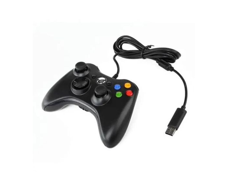 Xbox 360 And PC USB Wired Controlle r- Black