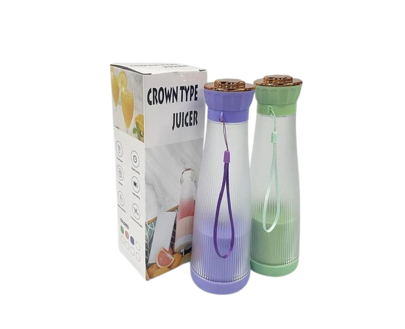 Mini Portable Rechargeable Juice For Making Fruit Juices Everywhere You Go-Transparent