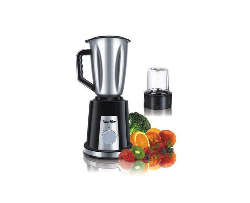 High Performance Blender With 1.4 Liters Stainless Steel Jar And Glass Grinding Cup