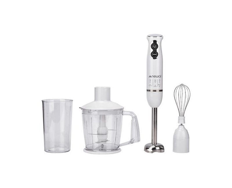 3 In 1 Multiifnction Hand Blender With Whisk Beater And Jar