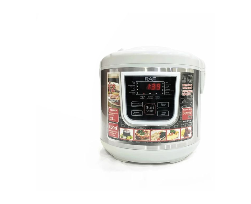 5 Liters Non Stick Multifunctional Electric Pressure Cooker-Multicolour