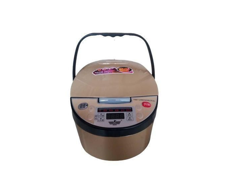 Digital Rice Cooker Of 5 Liters With Non Stick Pot-Cream