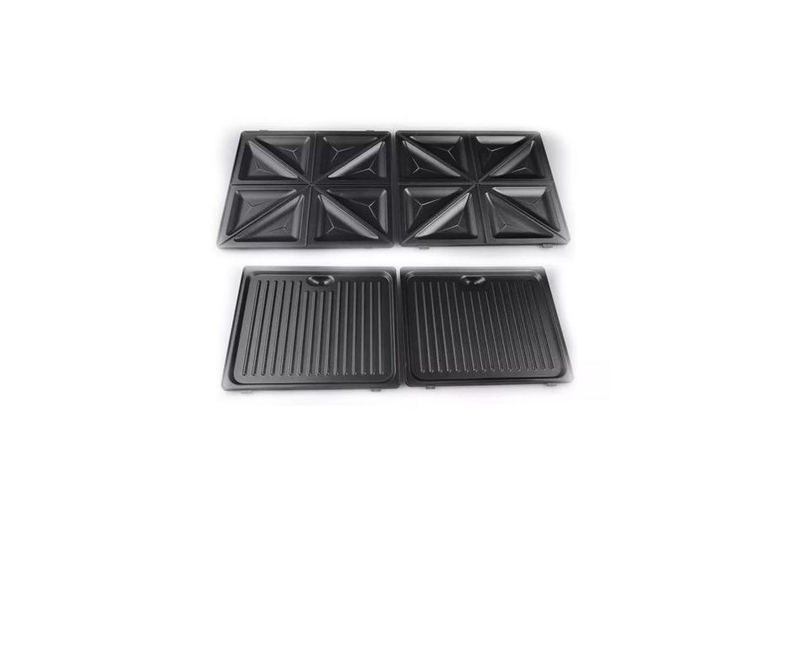 2 In 1 Sandwich Maker And Grill - Black
