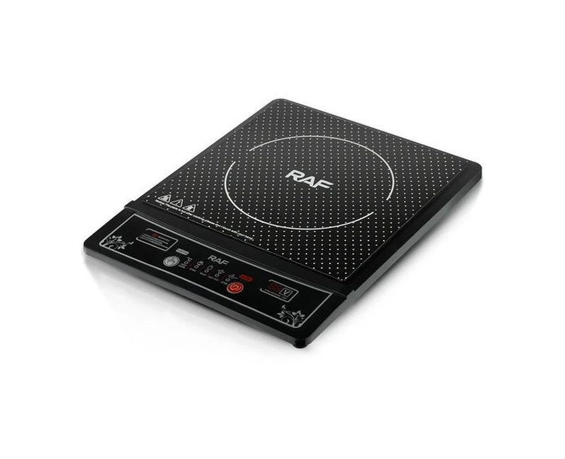 Raf Digital Electric Touch Operated Induction Cooker With Large Fire Power-Black