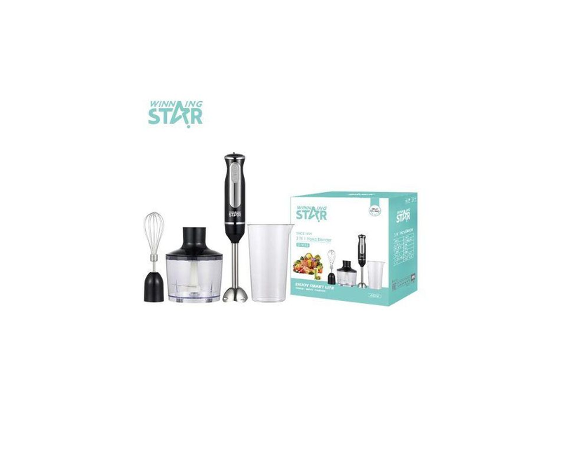 3 In 1 Hand Blender For Making Smoothies And Mincing Meat