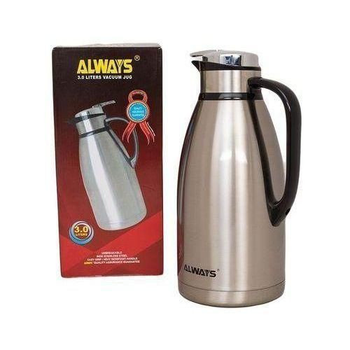 Always 3 Litres Flask - Silver,Black