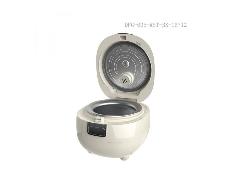 Electric Smart Rice Cooker Touch Operated Of 1.2 Liters-Multicolour