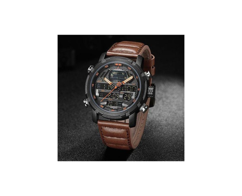 Analog Classy Mens Office And Casual Wear Watch - Brown
