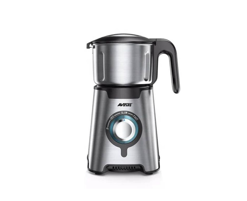 Multi-function Glass And Stainless Steel Jar Electric Smoothie Juice Blender Coffee Grinder Food Processor Juicer Meat Mincer- Multicolor