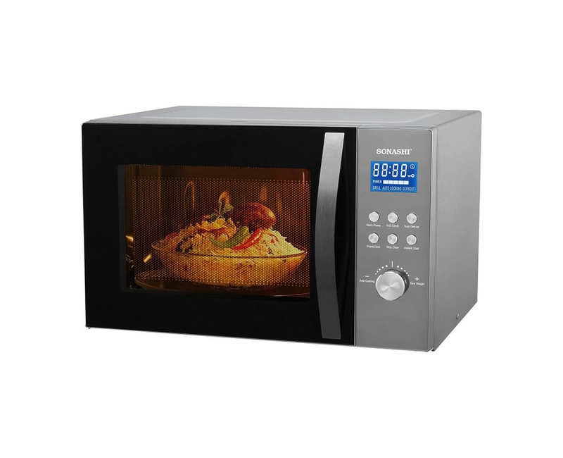 High Efficient 30 Liters Microwave Oven With 5 Power Levels-Multicolour