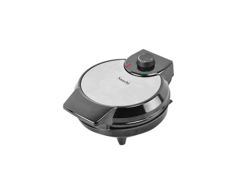 High Efficient Machine For Making Heart Shaped Waffles For Breakfast-Black