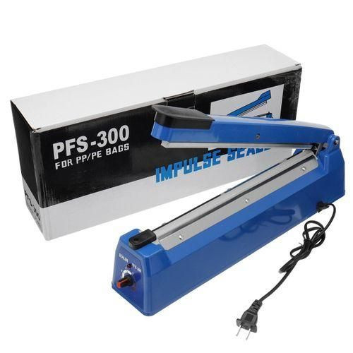 300mm Impulse Plastic Bag Sealer - Blue