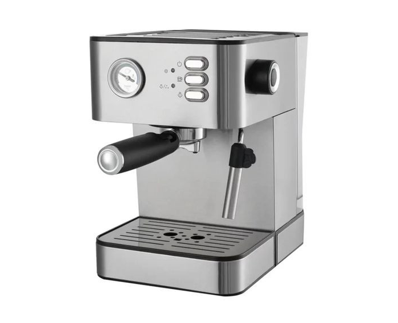 20 Bar Electric Automatic Control Espresso Coffee Maker-Silver