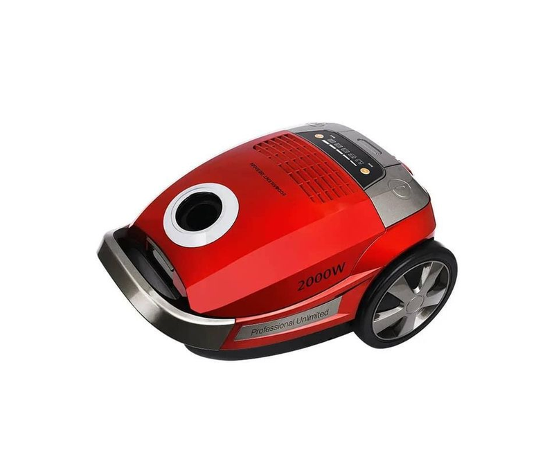 360 Degree Swivel Hose and Front Cover Portable Canister vacuum Cleaner With 2 Quart HEPA Filter & Variable Speed Motor With Dust Full Indicator- Multicolor