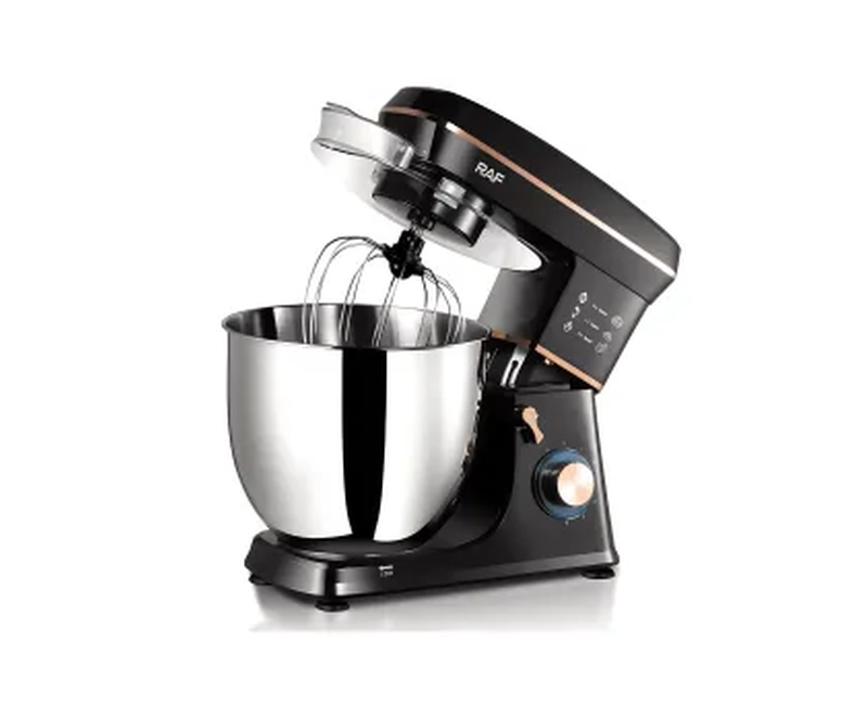 8.0Ltr Stand Mixer 1200Watts Bowl Capacity Extra Powerful Motor 6 Power Level With Lid Bowl Cover -Multicolor