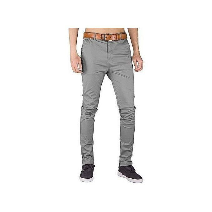 Men's Khaki Trousers Stretcher - Grey