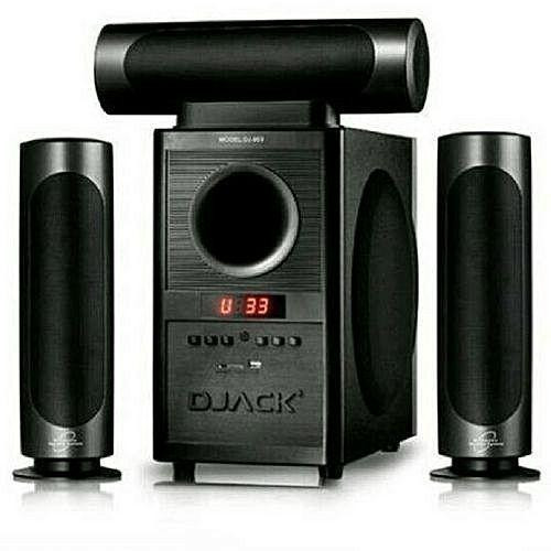 DJ-903L Bluetooth,FM Radio,USB Speaker System - Black