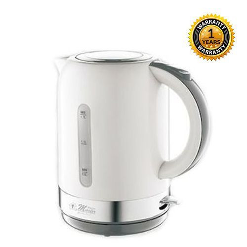 Electro Master EM-PK-1104 1.7L Plastic Kettle – White