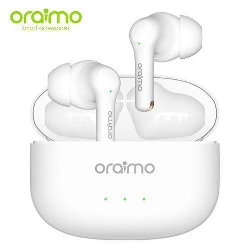 FreePods 3 True Wireless Earbuds ENC Calling Noise Cancellation Headsets - White/Black