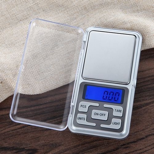 High Accuracy Mini Digital Electronic Scale - Silver