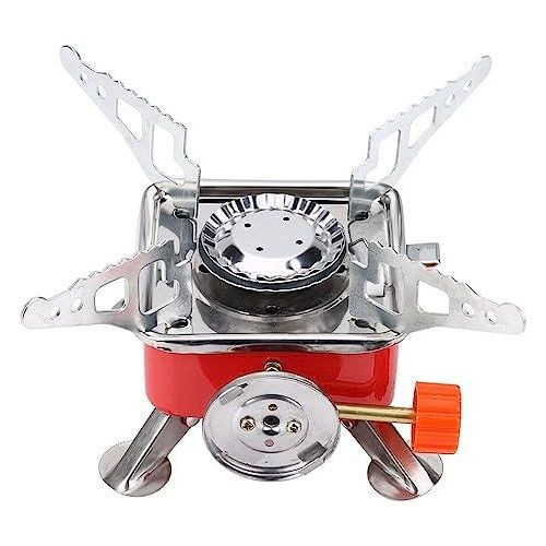 Butane Mini Fast Cooking Gas Stove For Camping And PicnicS-Multicolour