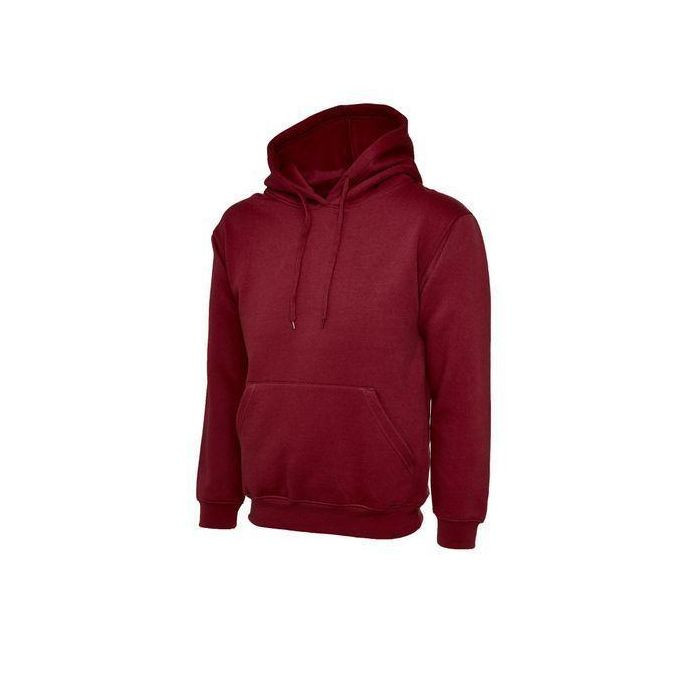 Unisex Hoodie Jumper - Maroon